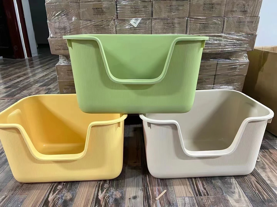 LUSMO/鹿沫超大号猫砂盆全封闭加大开放式特大号一体防外溅养猫