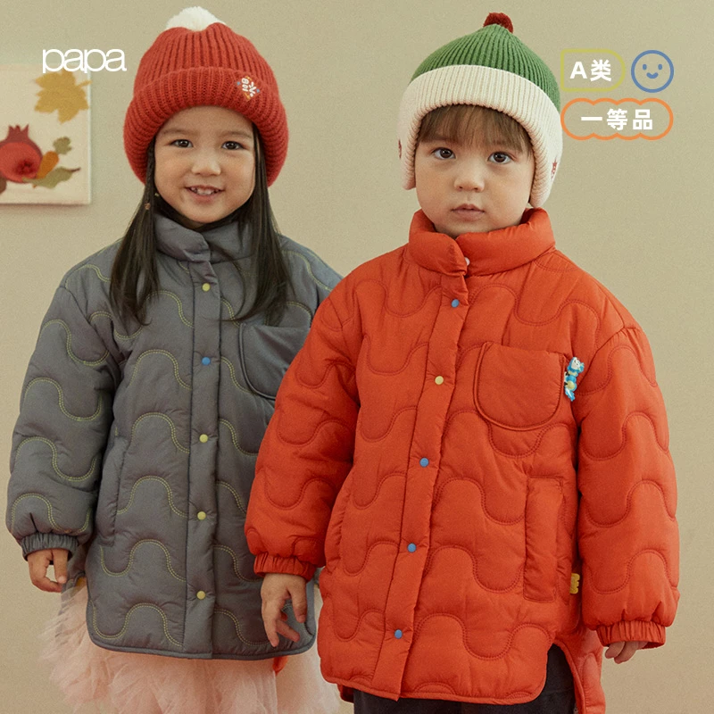 【龙重登场】papa爬爬宝秋冬幼童冬季休闲洋气百搭宽松新年棉服