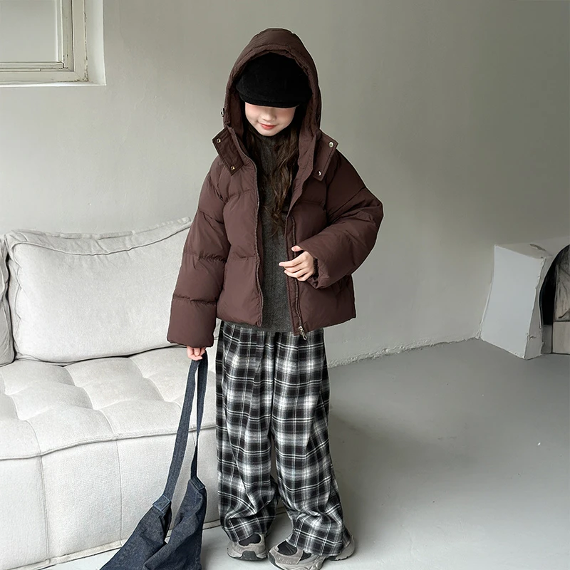 女童羽绒服2024新款