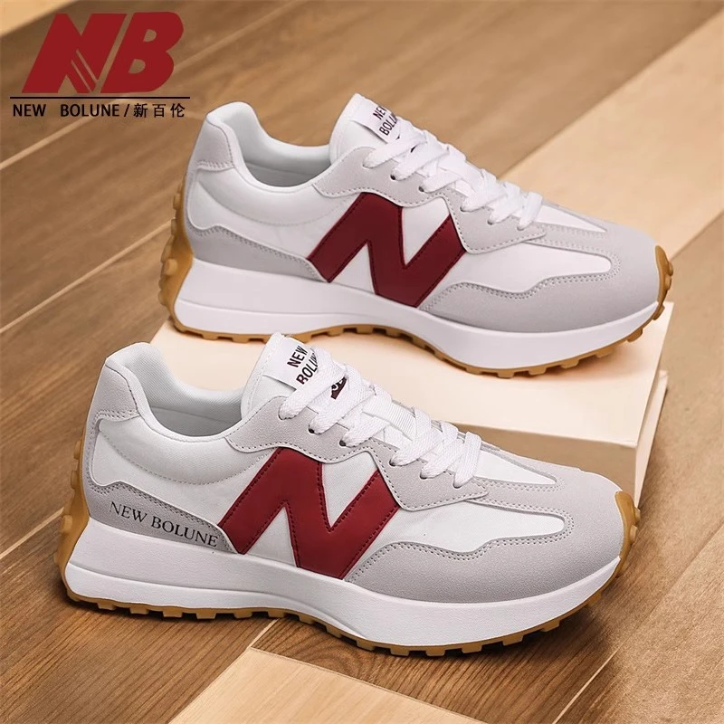 【新百伦正品】327小蛮腰运动鞋女鞋情侣款休闲跑步阿甘老爹潮鞋N字