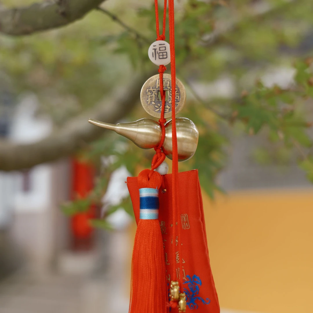 普陀山铜葫芦车挂