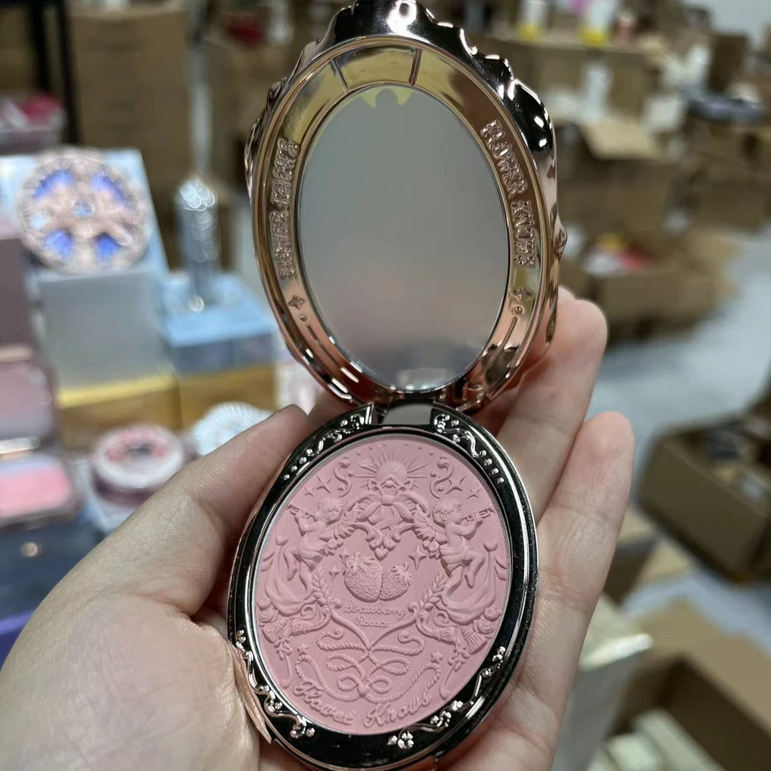 花知晓草莓洛可可系列腮红01天使香颂