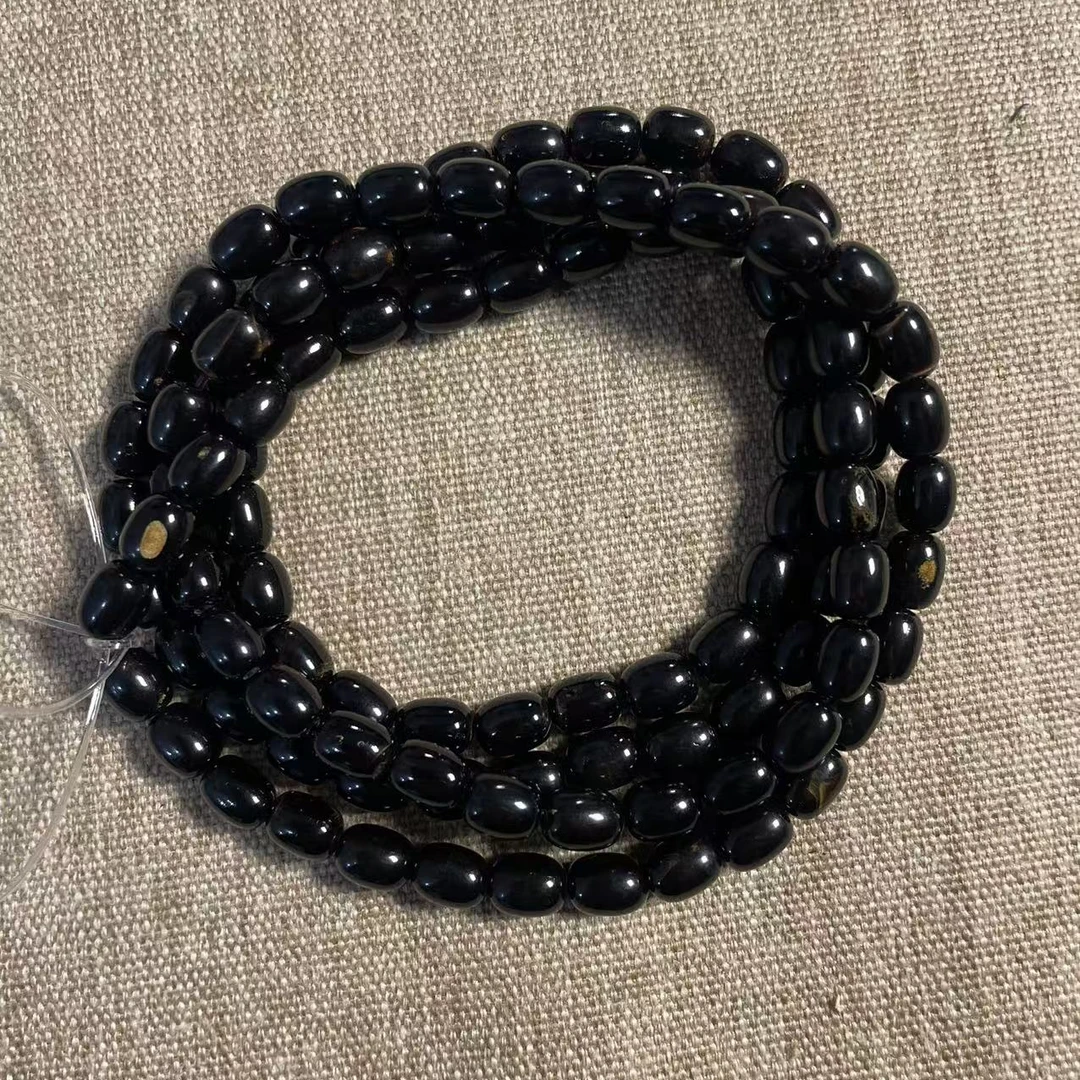 柳木6X8尺寸血柳毕业全品108颗手串