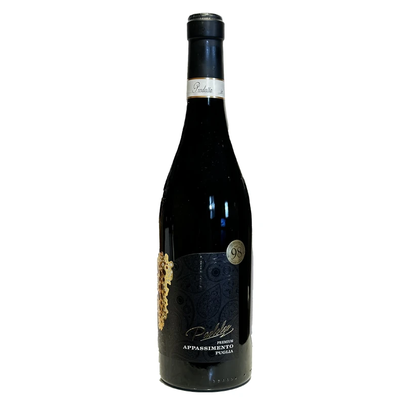 【原瓶进口】意大利半干型-维特风干珍藏普利亚红葡萄酒15度750ml A