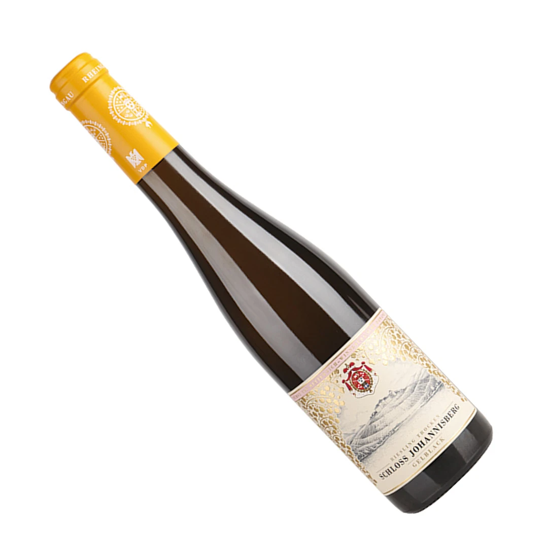 【原瓶进口】德国-约翰山堡雷司令干白葡萄酒（黄漆）13度375ml B