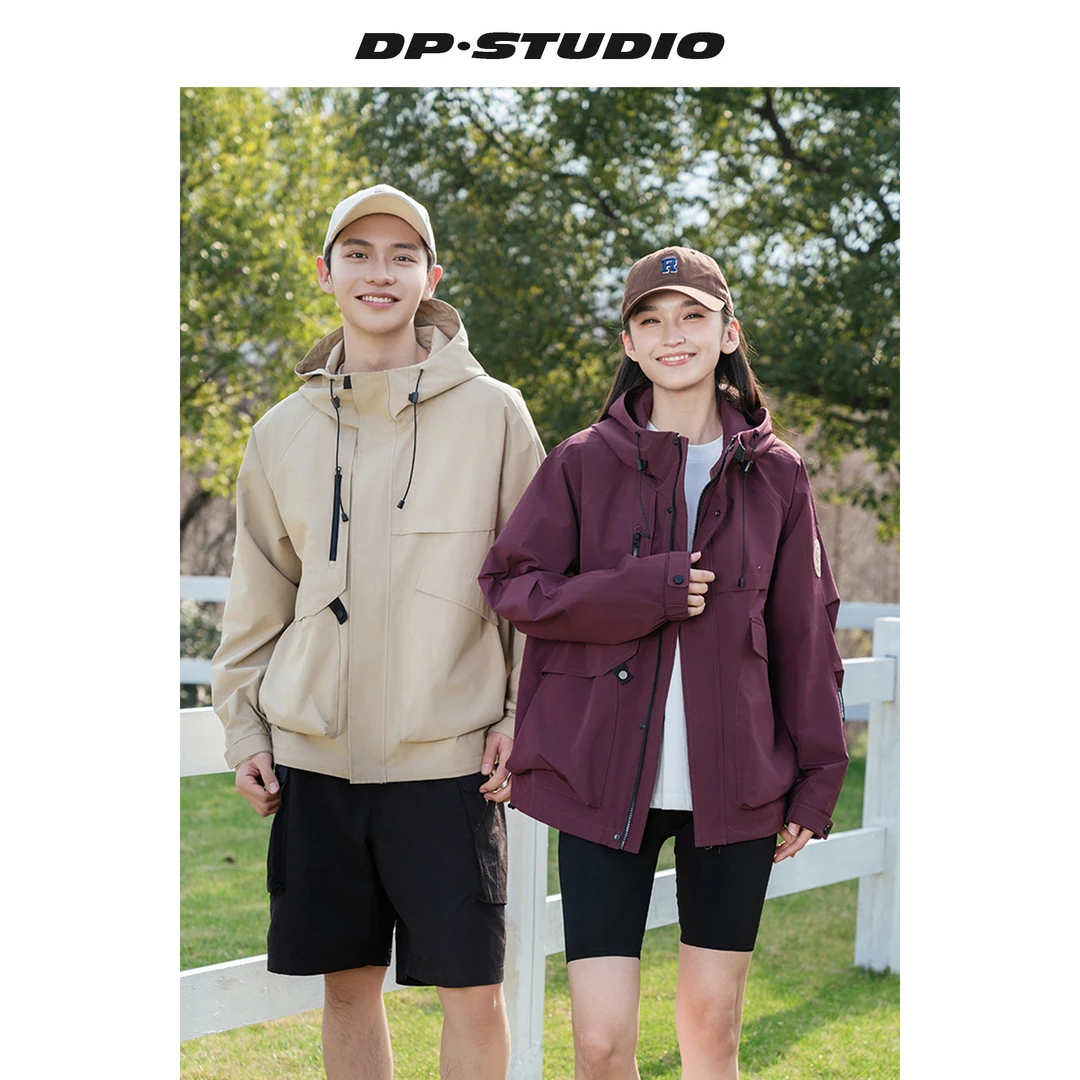 男女同款情侣款舒适透气干爽防风运动户外休闲外套