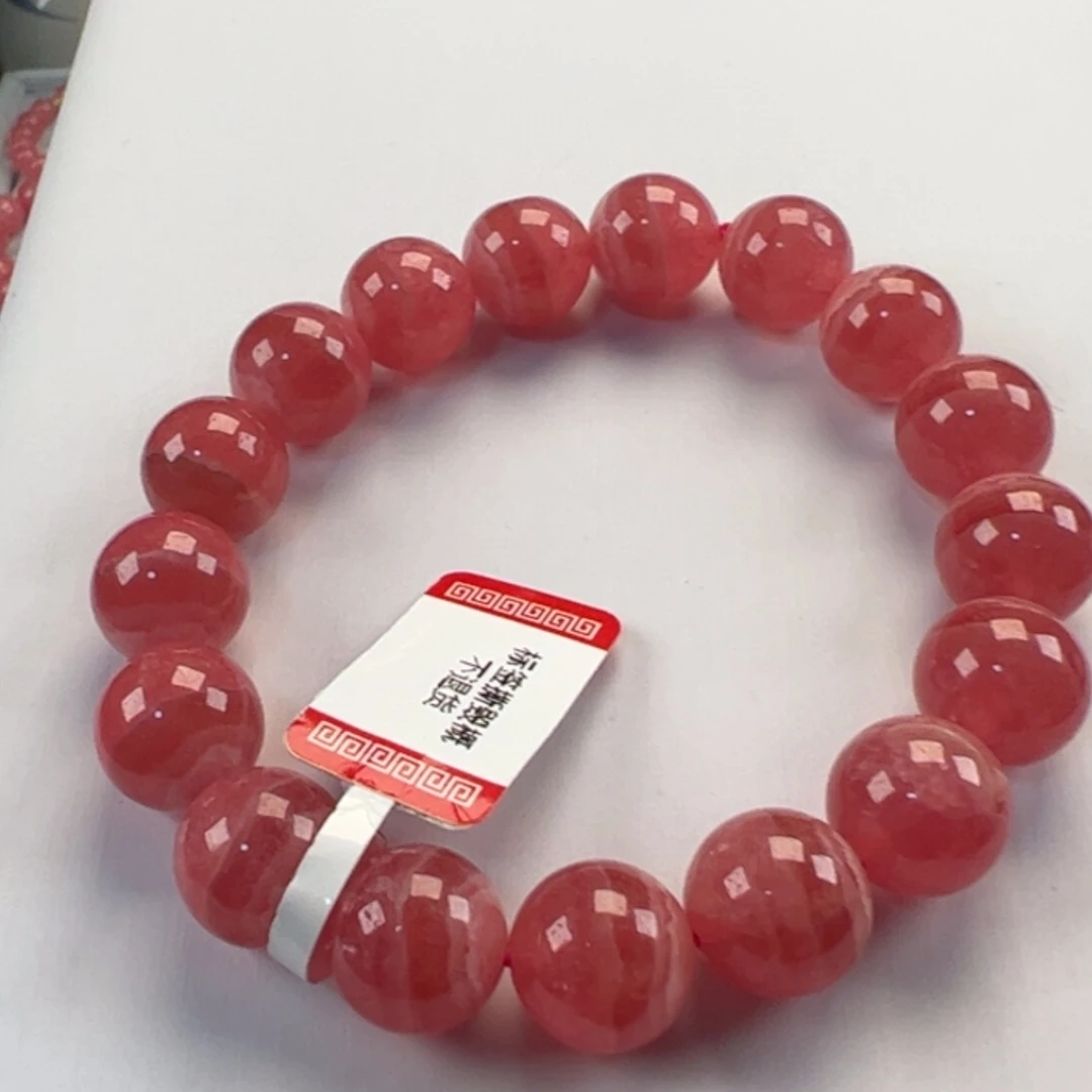 【闪购商品】菱锰矿（红纹石）手串未镶嵌