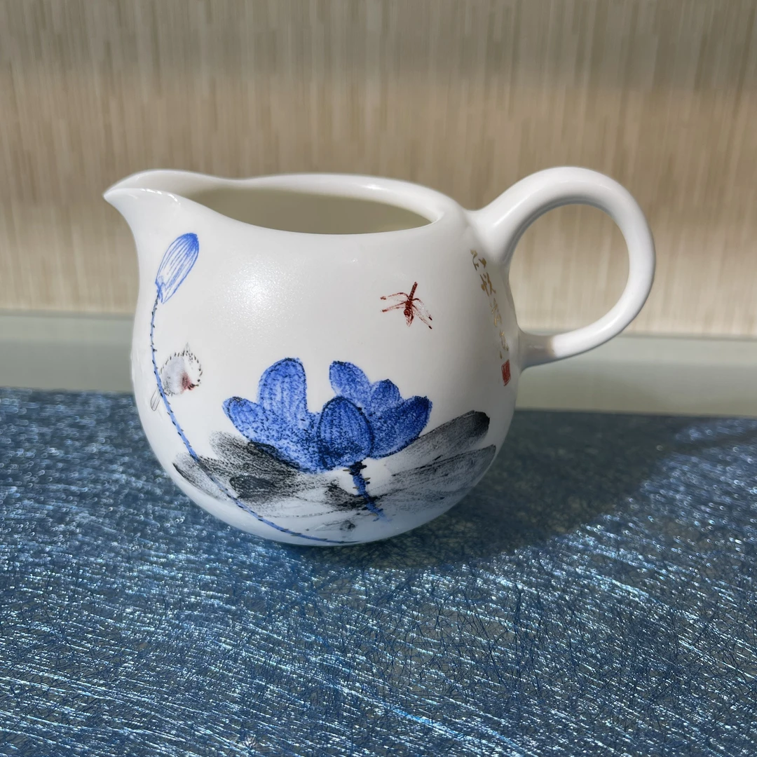 Art Make Taste/成艺品悦荷香公道杯大容量茶海水墨画面分茶器