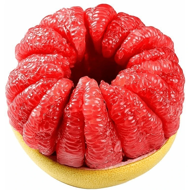 红心蜜柚鲜果采摘产地直发鲜嫩浓郁爆汁皮薄肉厚新鲜榨汁剥皮香味