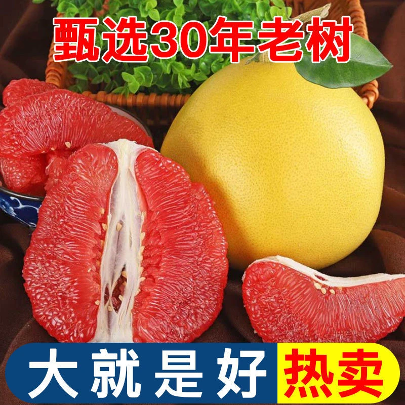 礼盒装中秋送礼福建平和琯溪红心柚子蜜柚新鲜水果应季批发