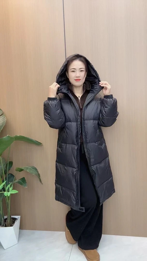 2207新版轻薄长款棉服
