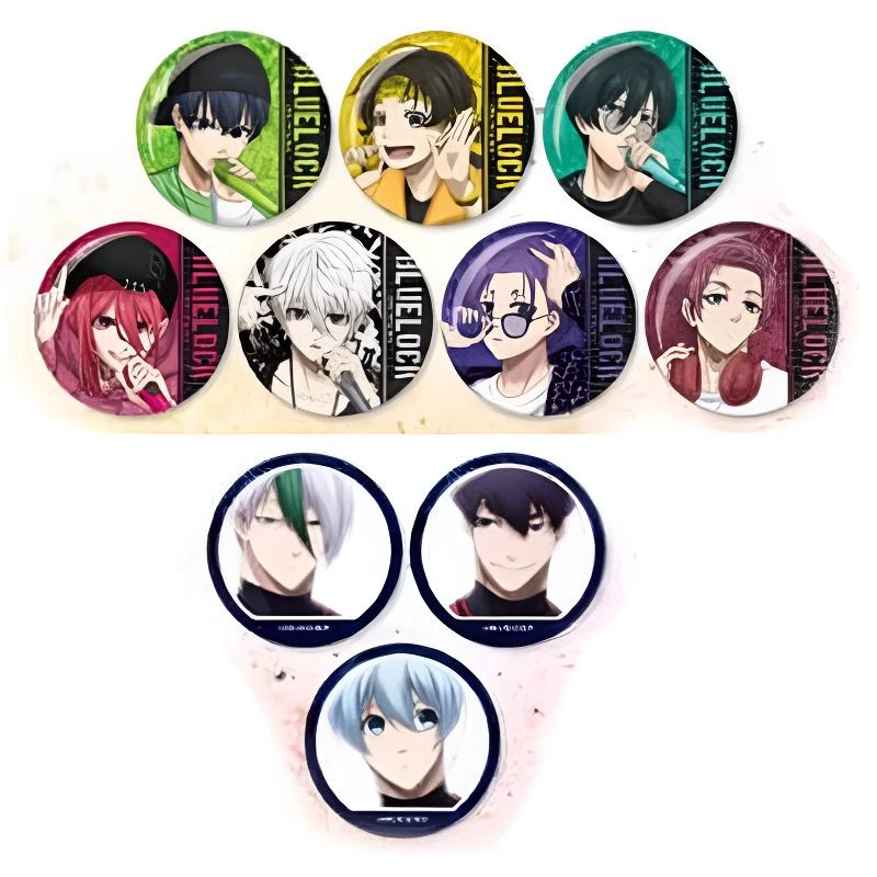 【蓝色监狱】卡拉OK铁人三弹吧唧 盲盒代拆