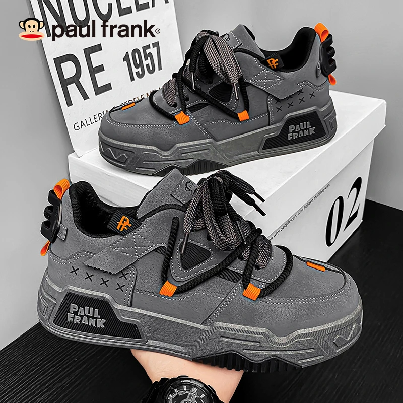 大嘴猴正品男鞋2025新款青少年百搭运动板鞋男士爆款时尚休闲潮鞋