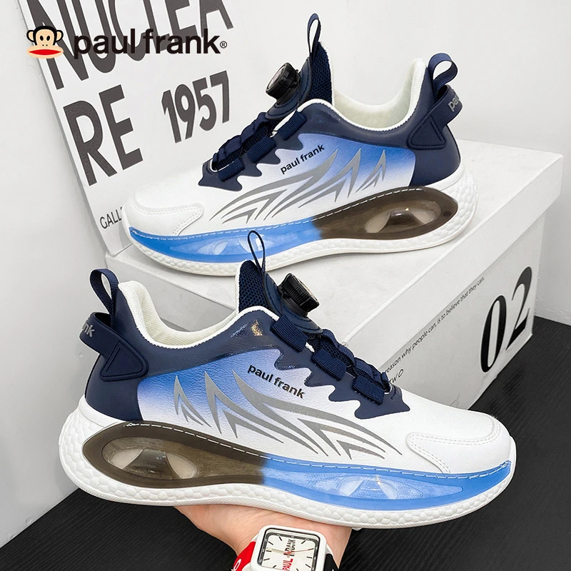 大嘴猴男鞋2025秋季新款时尚百搭运动鞋男士轻便软底爆款休闲潮鞋