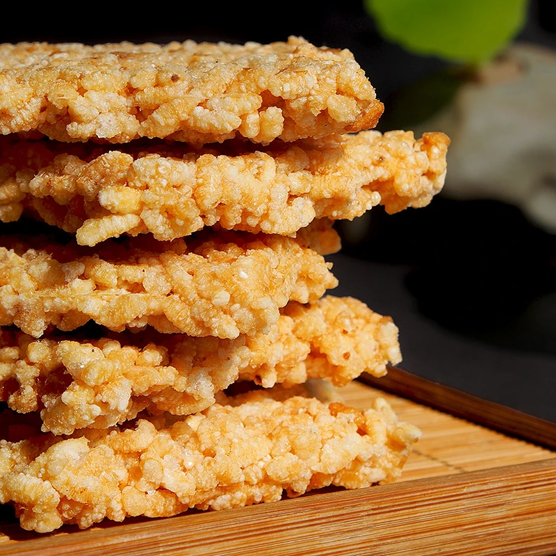 闻酥园原味糯米锅巴零食小吃成都文殊院街好吃的糕点解馋抗饿酥饼