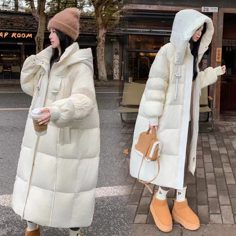 羽绒棉服女冬季2024新款宽松加厚