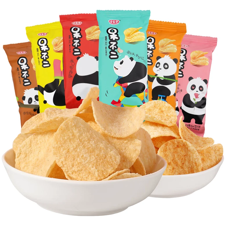 小王子呆不二薯片办公室零食膨化散装网红休闲零食小吃批发便宜