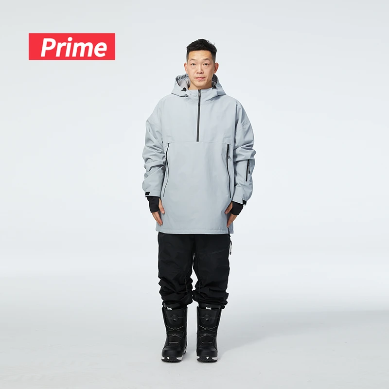 PRIME普乐蒙 3L单板滑雪服情侣23新款套头专业雪服男女保暖防风