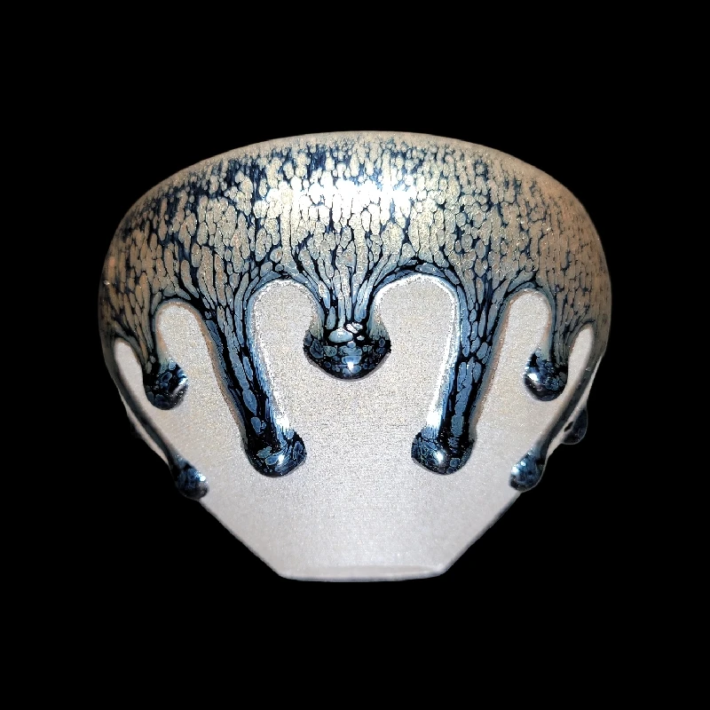 纯手工建盏茶杯主人杯油滴八珠十六锤珠泪珠陶瓷铁胎高档建阳男士