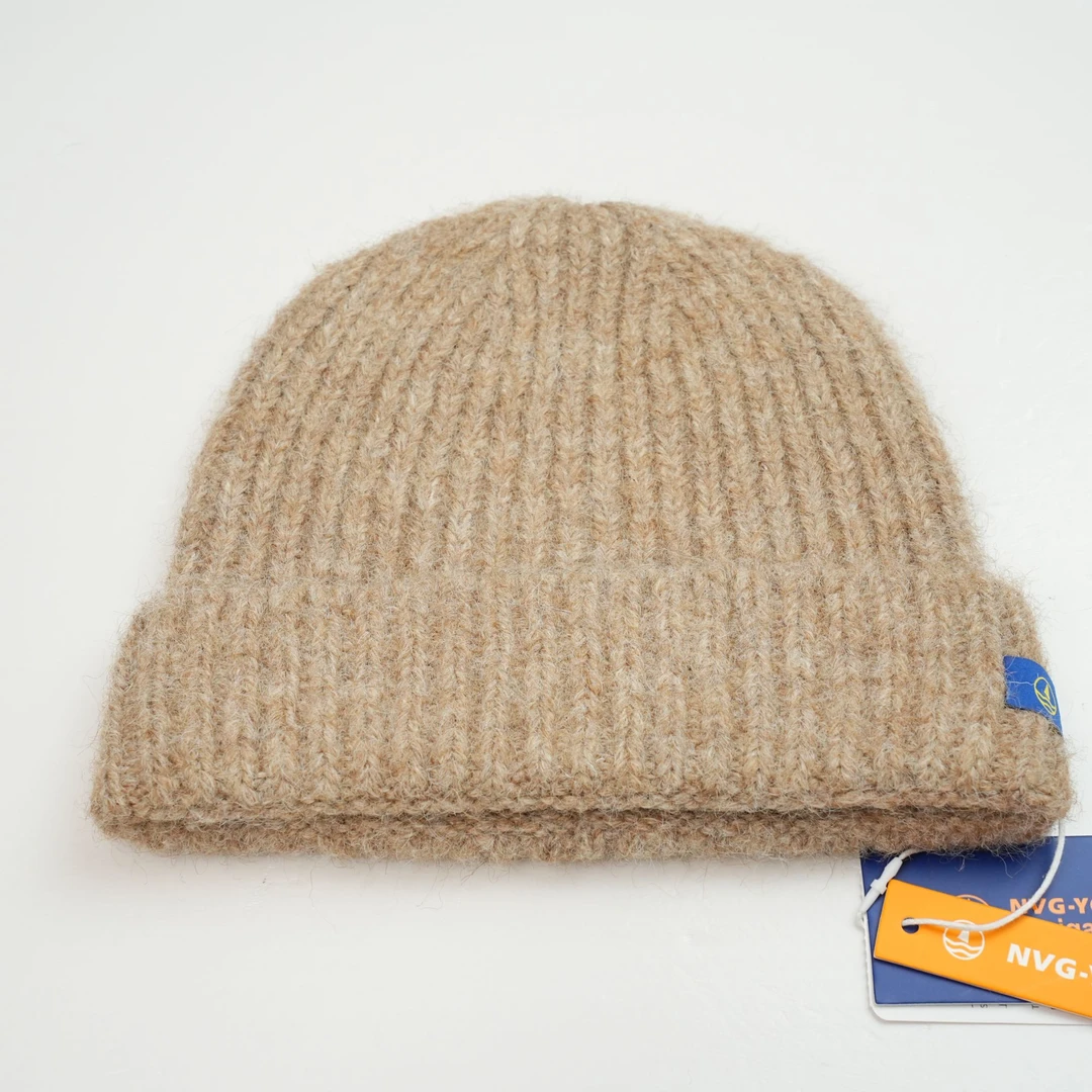 Navigare纳维凯尔小帆船防风保暖竖纹百搭时尚大头围包头帽子户外