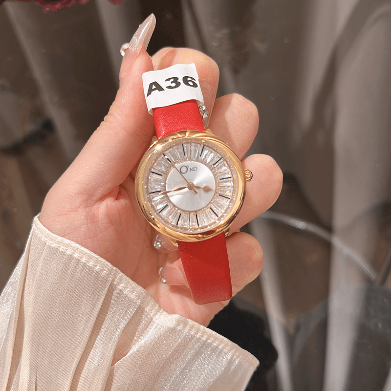 【孤品捡漏】A36时尚气质风女士手表百搭防水