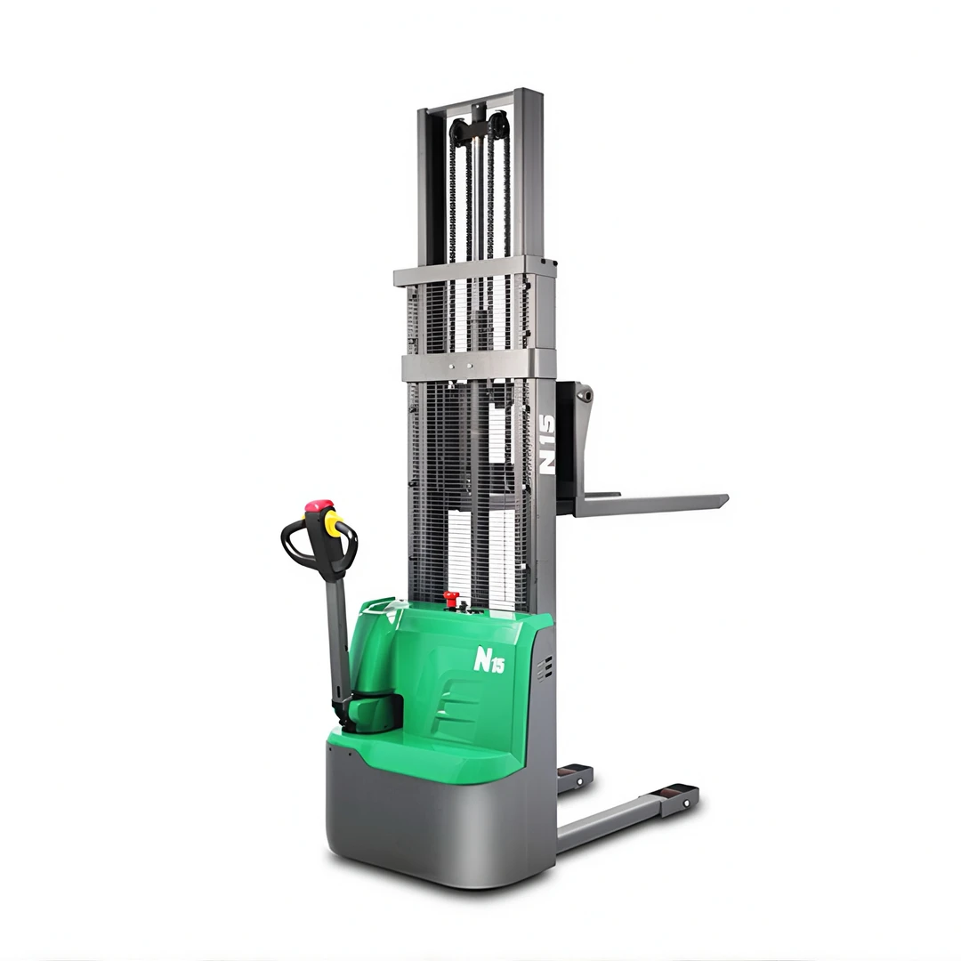 西林步行式全电动堆高车堆垛液压升降搬运装卸便捷防水多功能高效