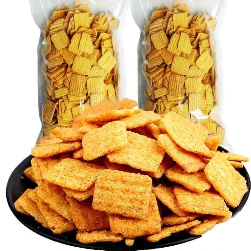 唯品上和粗粮锅巴零食促销大袋休闲麻辣五香传统小吃大袋实惠包邮