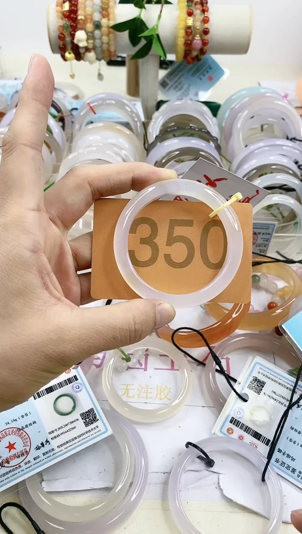 【闪购商品】玛瑙/玉髓手镯未镶嵌5253