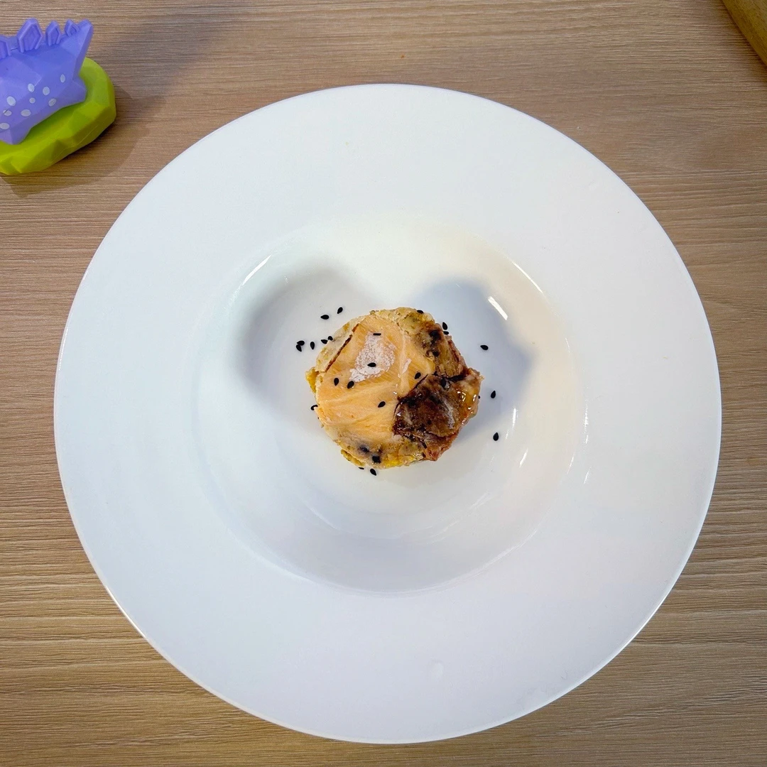 三文鱼牛肉湿粮蒸碗纯手工制作湿粮狗猫鲜粮新鲜食材营养即食