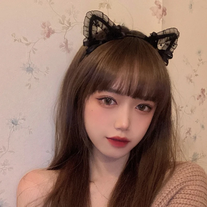 非金属亚克力发饰 猫耳朵兔发箍夏季头箍女网红可爱发卡装扮头饰