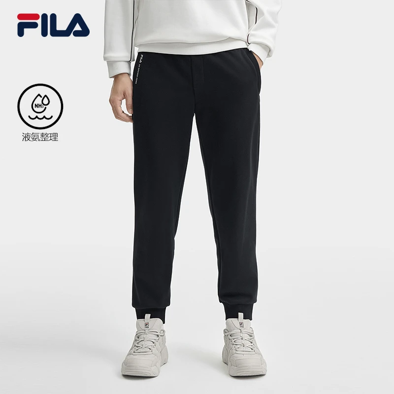 Fila/斐乐男款户外运动健身时尚长裤休闲裤穿搭针织F11M449601F
