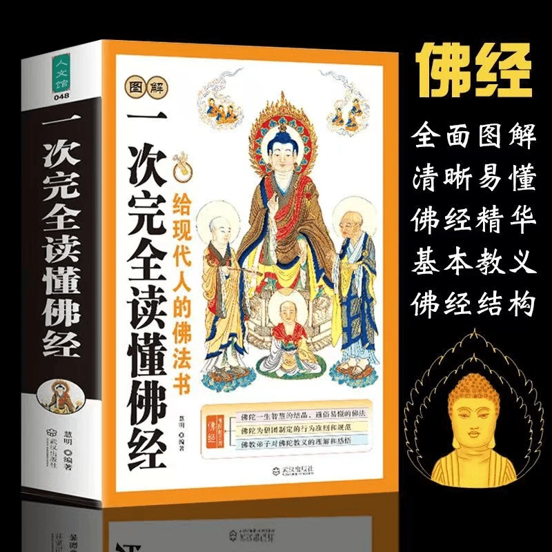 图解一次完全读懂佛经佛教 给现代人的佛法入门经典感悟菩提智慧