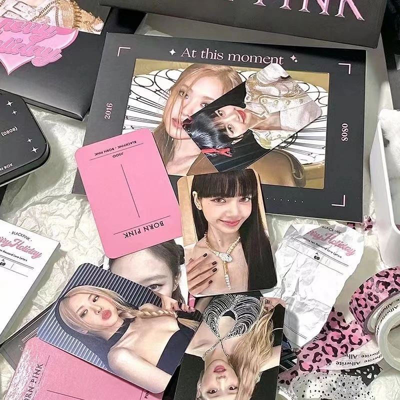 BLACKPINK精美高清LOMO卡周边高颜值创意拍立得小卡明信片珍藏卡