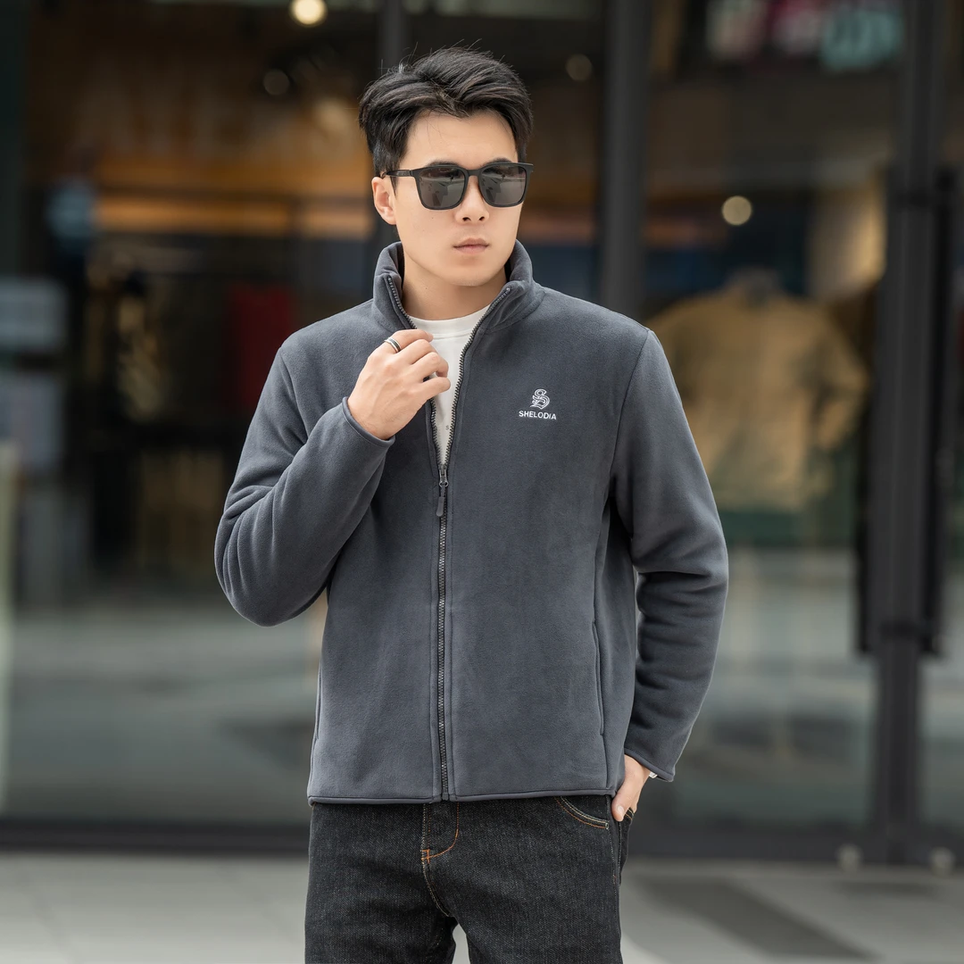 【男款现货】男女同款加绒加厚休闲保暖云感绒外套秋冬季户外