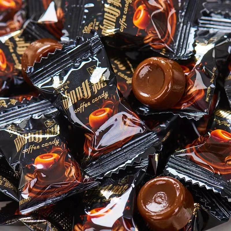 特浓咖啡糖正品硬糖黑咖啡味咖啡糖休闲网红零食批发喜糖小包装