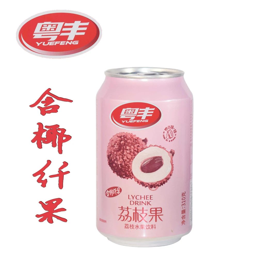 饮用粤丰荔枝味果汁饮料冷冻能量果饮营养配料选择放心品质
