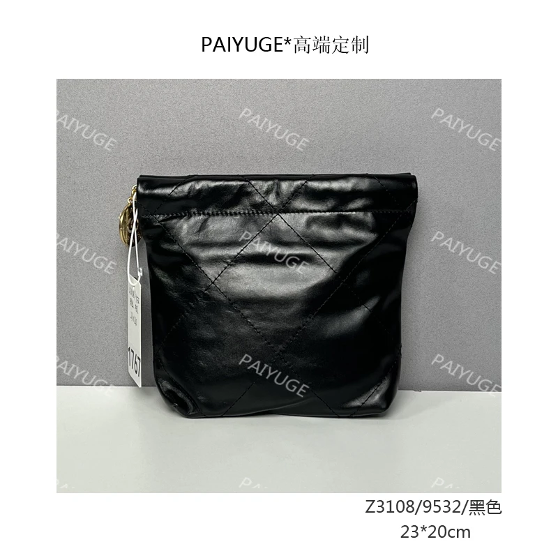 Z3108/9532/黑色paiyuge高端订制女士手提包单肩包斜挎包1767孤品