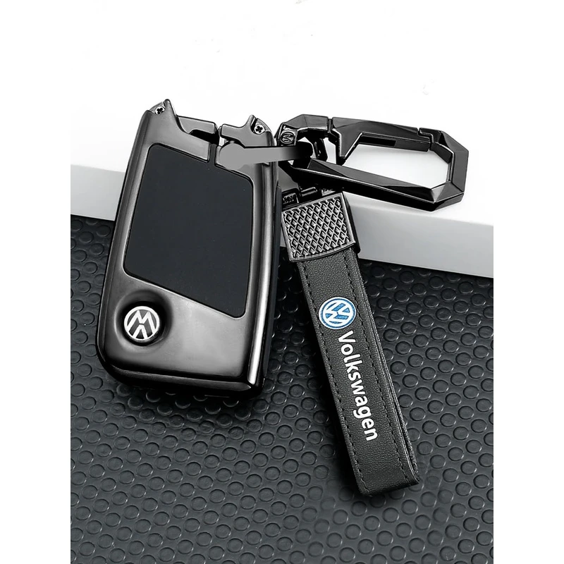 适用于大众迈腾钥匙套21款新速腾朗逸b8壳cc帕萨特凌渡高档专用壳