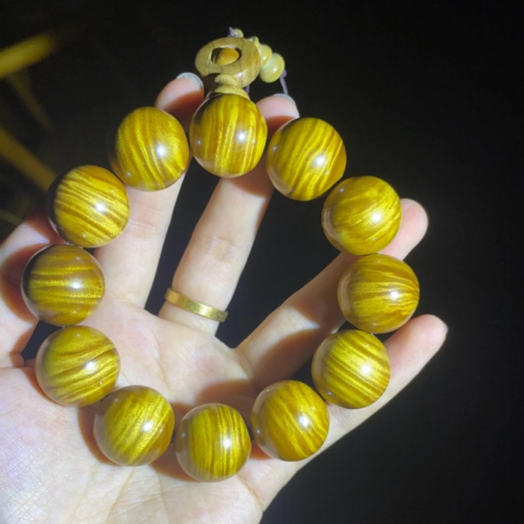 金丝楠2.0精品满花手串
