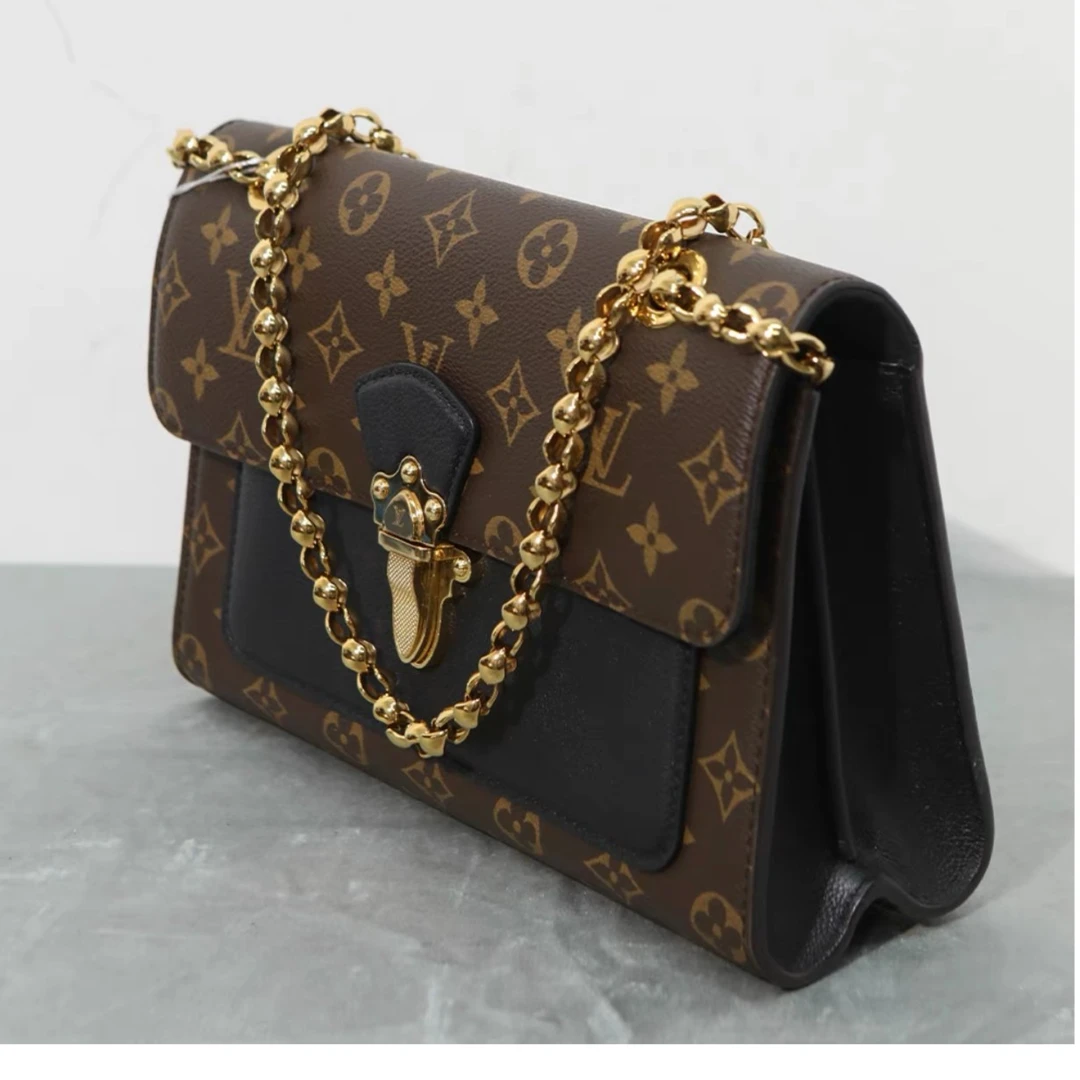 99新 LouisVuitton/路易威登 LV 维多利亚 链条包 斜挎包 木子