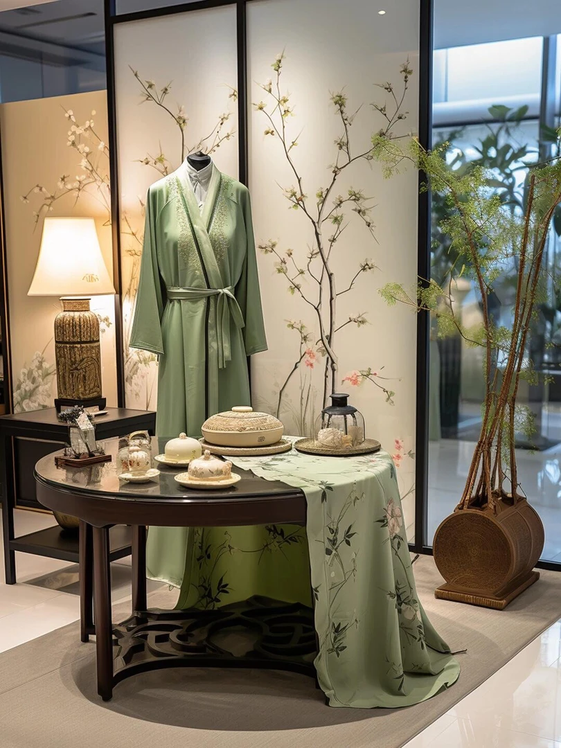 气质女装 秋冬新款 棉服大衣 大码连衣裙 中国风显瘦