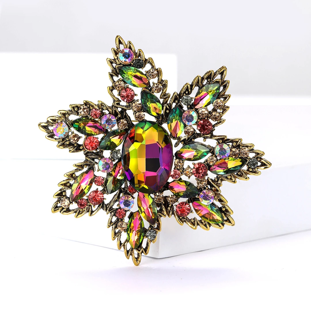 合金胸针 【星空】轻奢时尚欧美重工精致中古精致百搭奢华优雅4102