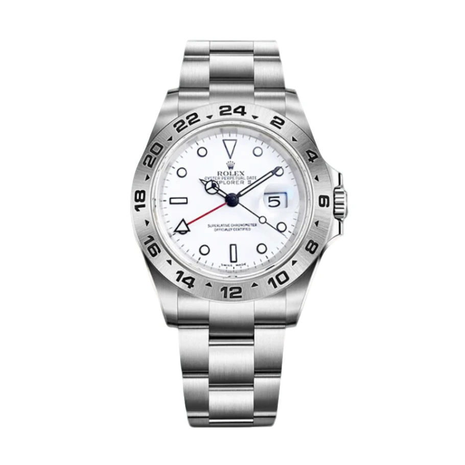 99新 Rolex/劳力士 探险家系列16570/白盘/40mm/自动机械/单表