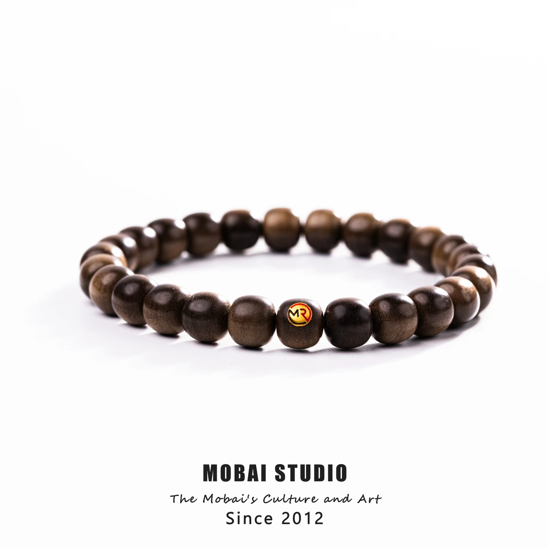 MOBAI默白发售「毛润出品」阴沉老山檀香「云端」单圈手串