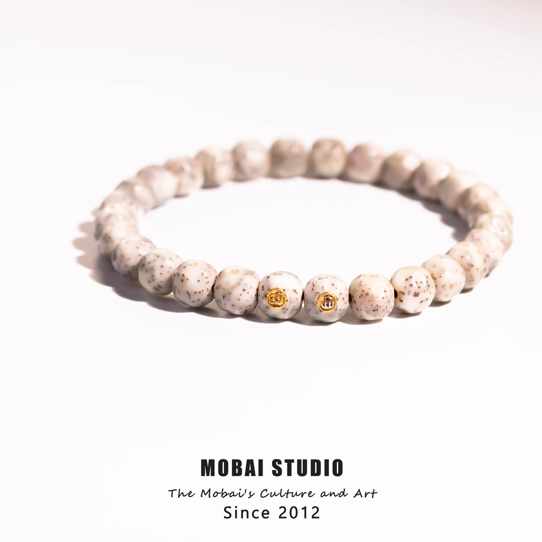 MOBAI M6至臻千选系列 无相单圈星月手串（微氧化特价）