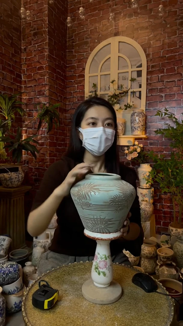 【闪购商品】花盆高19cm口径9cm