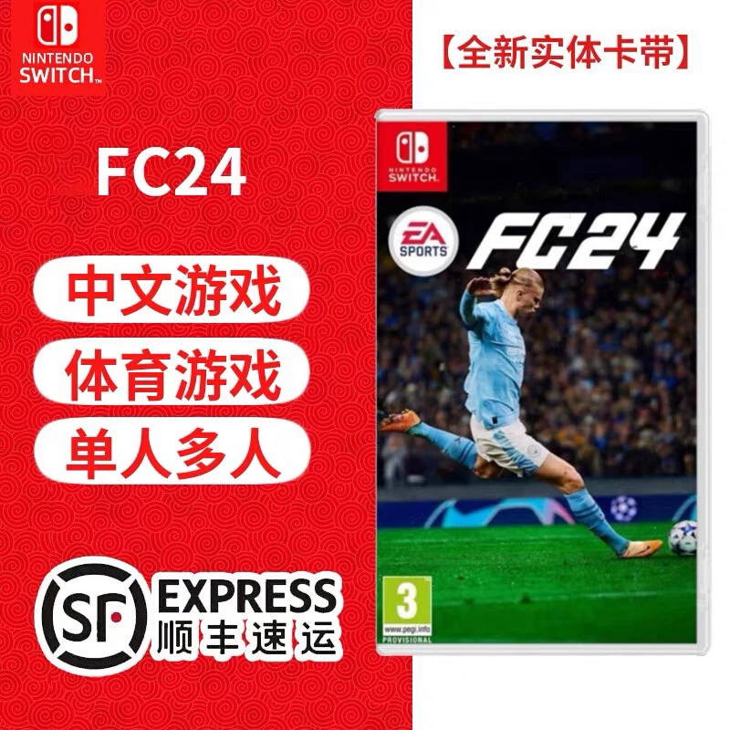 ns FC24 足球24 卡带