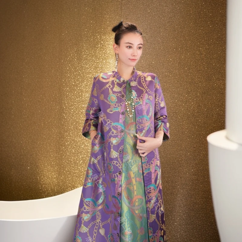 环环相扣｜新款双面穿气质款女装风衣外套2024B634夏秋布卓尔仓