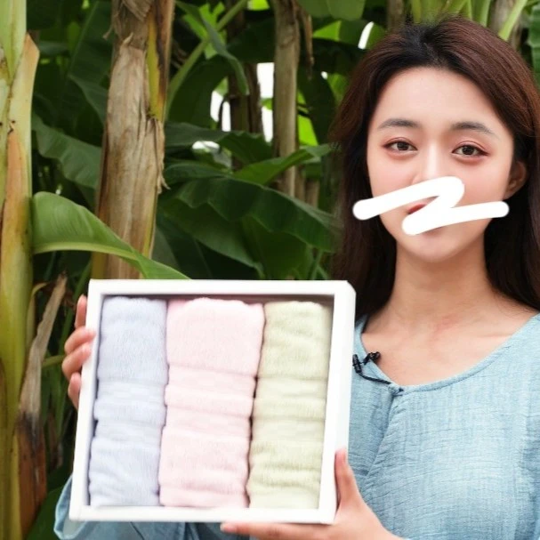 KUANSHA/宽纱棉毛巾79米三条