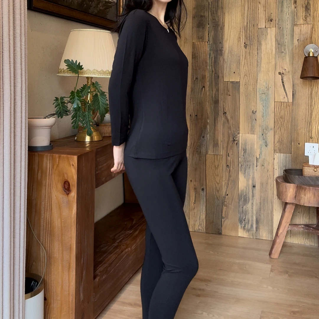 宽纱女士秋衣秋裤